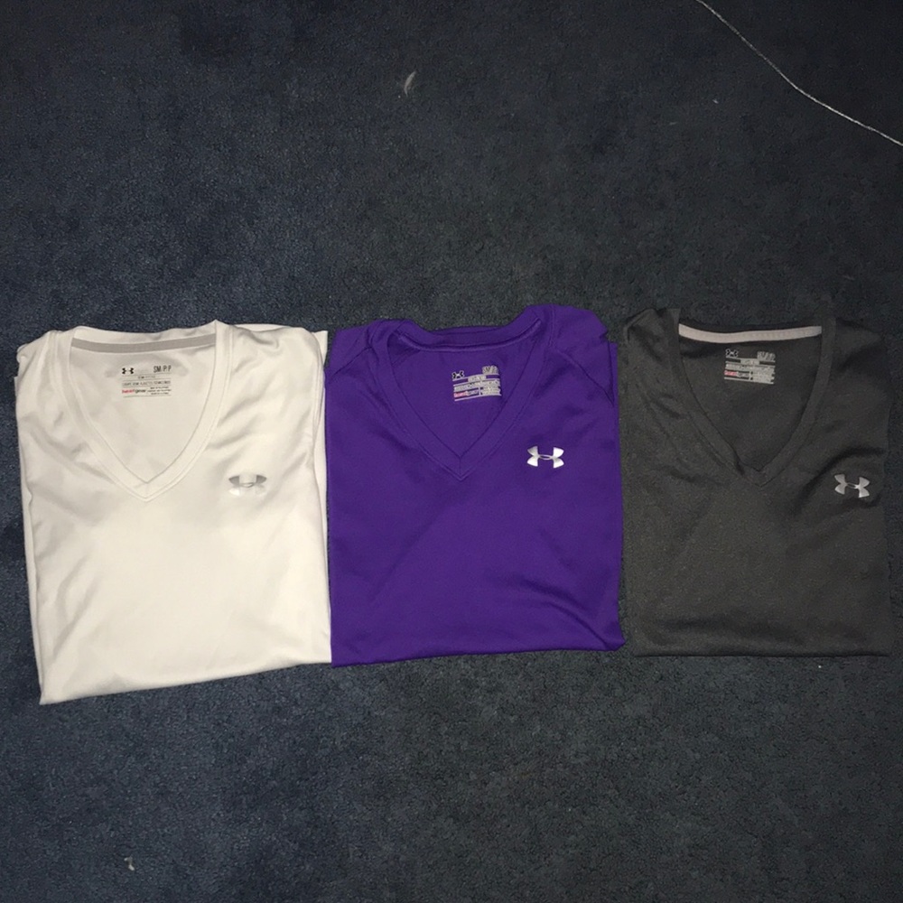Under armor short sleeve shirts